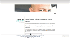 Desktop Screenshot of johankjork.wordpress.com