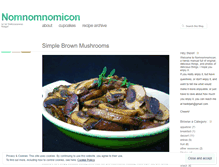 Tablet Screenshot of nomnomnomicon.wordpress.com