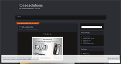 Desktop Screenshot of itbasesolutions.wordpress.com
