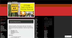 Desktop Screenshot of dangermencooking2.wordpress.com
