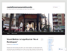 Tablet Screenshot of castellonensesenelmundo.wordpress.com