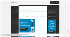 Desktop Screenshot of iplt202011.wordpress.com