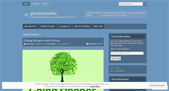 Desktop Screenshot of gloriadeionline.wordpress.com