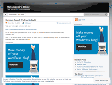 Tablet Screenshot of flabslapper.wordpress.com