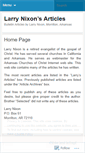 Mobile Screenshot of lnixon.wordpress.com