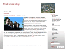 Tablet Screenshot of mirkutsk.wordpress.com