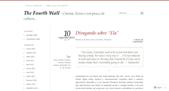 Desktop Screenshot of 4wall.wordpress.com