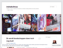 Tablet Screenshot of indrakolmus.wordpress.com
