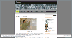 Desktop Screenshot of ebenim.wordpress.com
