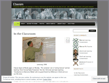 Tablet Screenshot of ebenim.wordpress.com