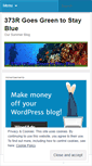 Mobile Screenshot of gogreen373r.wordpress.com