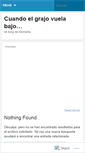Mobile Screenshot of cuandoelgrajovuelabajo.wordpress.com