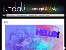 Tablet Screenshot of designidali.wordpress.com
