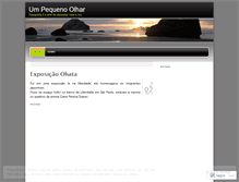 Tablet Screenshot of pequenolhar.wordpress.com