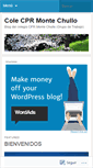 Mobile Screenshot of colecprmontechullo.wordpress.com