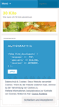 Mobile Screenshot of 30kilo.wordpress.com