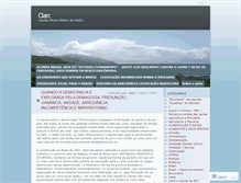 Tablet Screenshot of clarc.wordpress.com