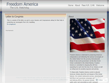 Tablet Screenshot of freedomamerica.wordpress.com