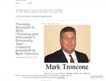 Tablet Screenshot of newcanaancats.wordpress.com