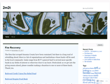 Tablet Screenshot of 2m2t.wordpress.com