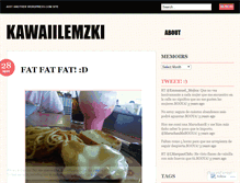 Tablet Screenshot of kawaiilemzki.wordpress.com