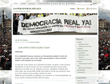 Tablet Screenshot of laveratomalaplaza.wordpress.com