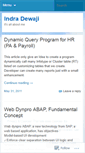 Mobile Screenshot of indradewaji.wordpress.com
