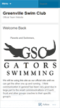 Mobile Screenshot of greenvilleswimclub.wordpress.com