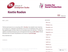 Tablet Screenshot of keetieroelen.wordpress.com