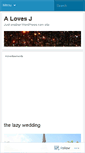 Mobile Screenshot of alovesj.wordpress.com