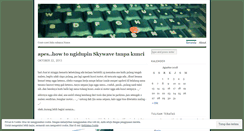 Desktop Screenshot of nunoe25.wordpress.com