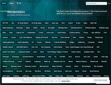 Tablet Screenshot of mezanna11.wordpress.com