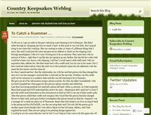 Tablet Screenshot of countrykeepsakes07.wordpress.com