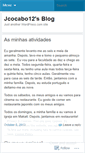 Mobile Screenshot of jcocabo12.wordpress.com