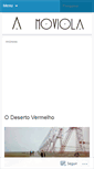 Mobile Screenshot of amoviola.wordpress.com