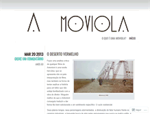 Tablet Screenshot of amoviola.wordpress.com