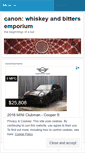 Mobile Screenshot of canonseattle.wordpress.com