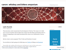 Tablet Screenshot of canonseattle.wordpress.com