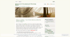 Desktop Screenshot of dissolveblog.wordpress.com