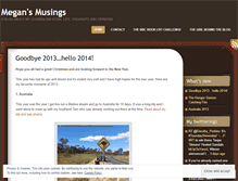 Tablet Screenshot of meganchapple.wordpress.com