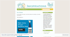 Desktop Screenshot of inkspirations.wordpress.com