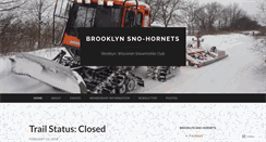 Desktop Screenshot of brooklynsnohornets.wordpress.com