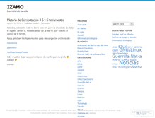 Tablet Screenshot of izamo.wordpress.com