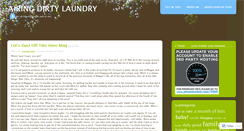 Desktop Screenshot of airingdirtylaundry.wordpress.com