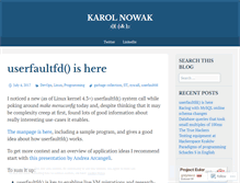 Tablet Screenshot of knowak.wordpress.com