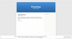 Desktop Screenshot of pixelches.wordpress.com