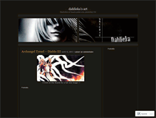 Tablet Screenshot of dahlieka.wordpress.com