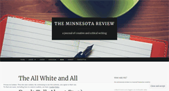 Desktop Screenshot of minnesotareview.wordpress.com