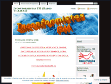 Tablet Screenshot of inconformistasfm.wordpress.com