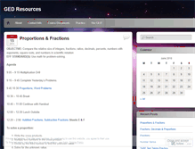 Tablet Screenshot of gedprep.wordpress.com
